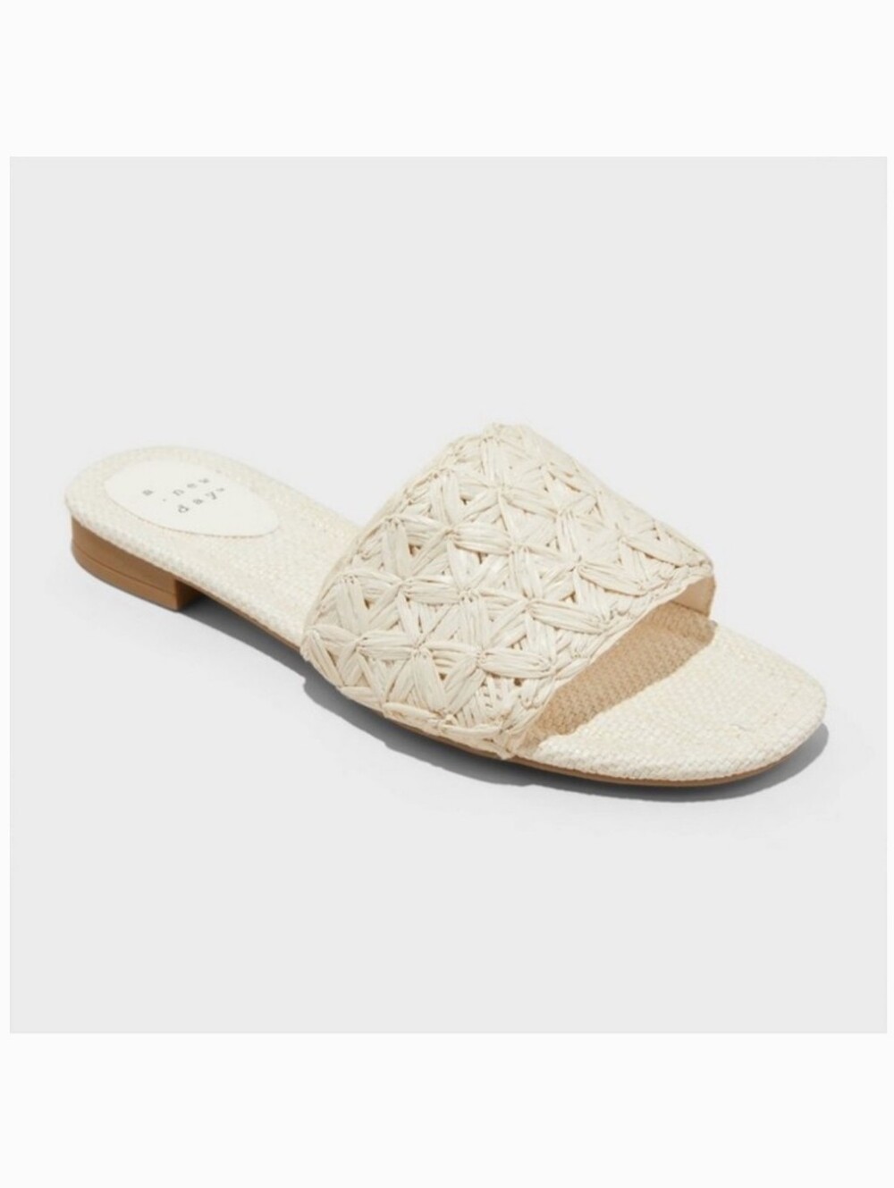 Target Braided Slide Sandal - Cream